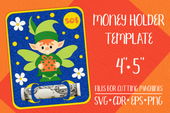 Download Forest Elf Birthday Card | Money Holder - Holder Collection