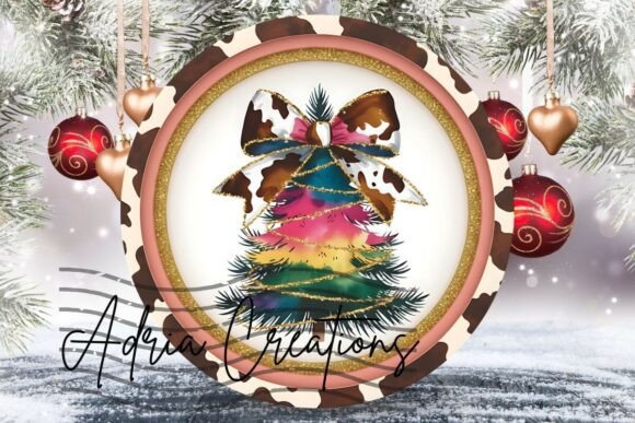 Download Country Christmas Ornament, Door Sign - Christmas Collection