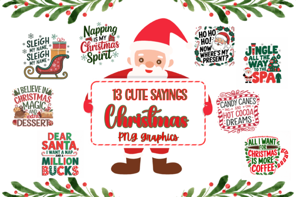 Download Cute Funny Christmas Sayings Quotes Png - Christmas Collection