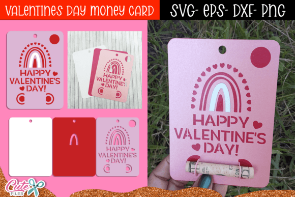 Download Valentines Day Money Card Holder SVG - Holder Collection