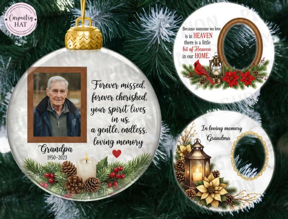 Download Memorial Christmas Ornament PNG - Christmas Collection