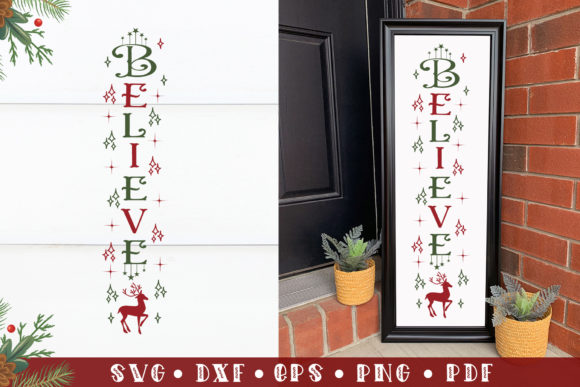 Download Elieve, Christmas Porch Sign&nbsp; - Christmas Collection