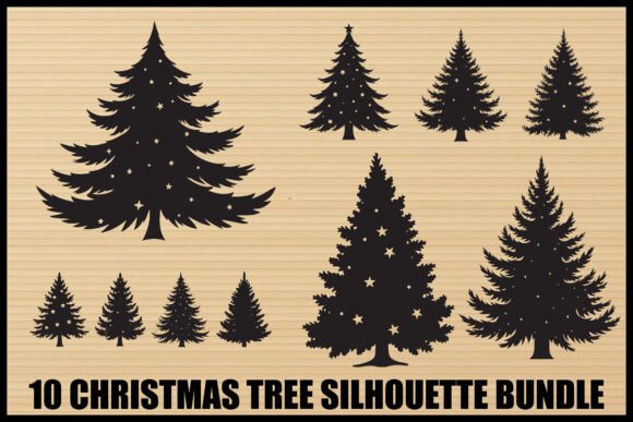 Download Christmas Tree Silhouette Bundle - Christmas Collection