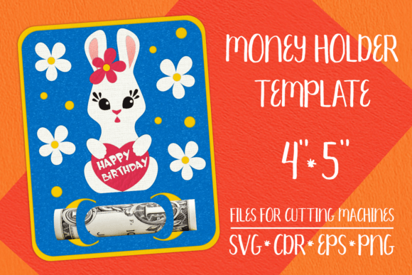 Download Bunny Birthday Card | Money Holder - Holder Collection