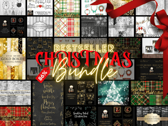 Download BESTSELLER Christmas Graphics Bundle - Christmas Collection