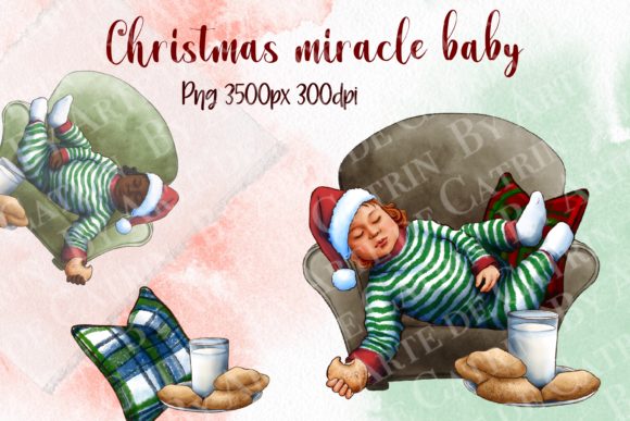 Download Christmas Miracle Baby Clipart, NEW YEAR - Christmas Collection