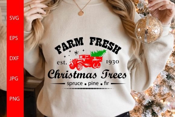 Download Farm Fresh Christmas Trees SVG - Christmas Collection