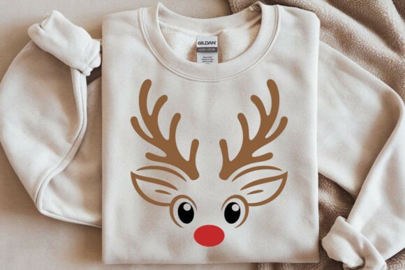 Download Reindeer Svg , Christmas, Reindeer Face - Christmas Collection