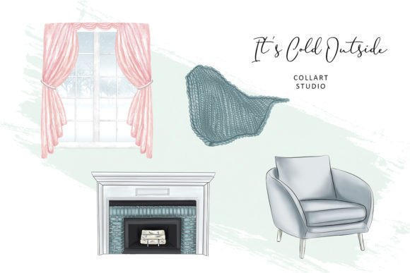 Download Christmas Illustrations, Decor, Interior - Christmas Collection