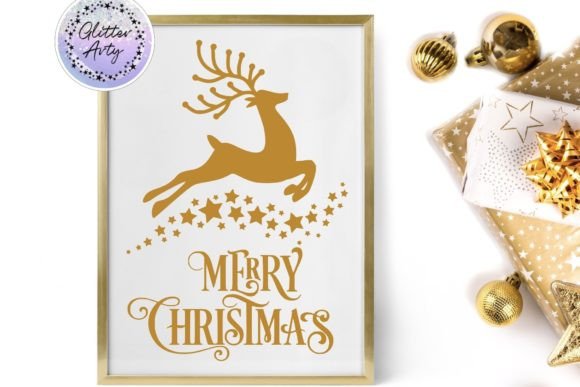 Download Merry Christmas Reindeer SVG, PNG, EPS - Christmas Collection