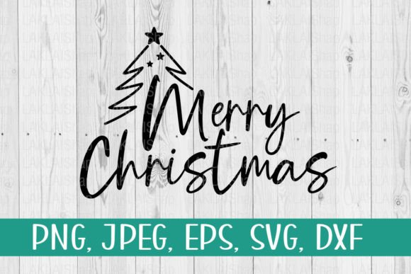 Download Merry Christmas Tree SVG - Christmas Collection